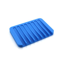 Load image into Gallery viewer, NEW Bathroom Silicone Flexible Soap Dishes Storage Holder Soapbox Plate Tray Drain Creative Bath Tools Drop ship