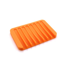 Load image into Gallery viewer, NEW Bathroom Silicone Flexible Soap Dishes Storage Holder Soapbox Plate Tray Drain Creative Bath Tools Drop ship